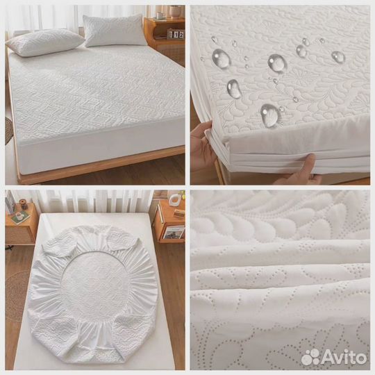Наматрасник непромокаемый 140/160/180