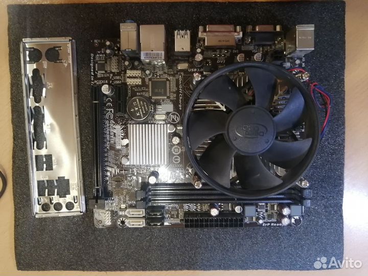 Материнская плата gigabyte GA-H81M-S2V для юры