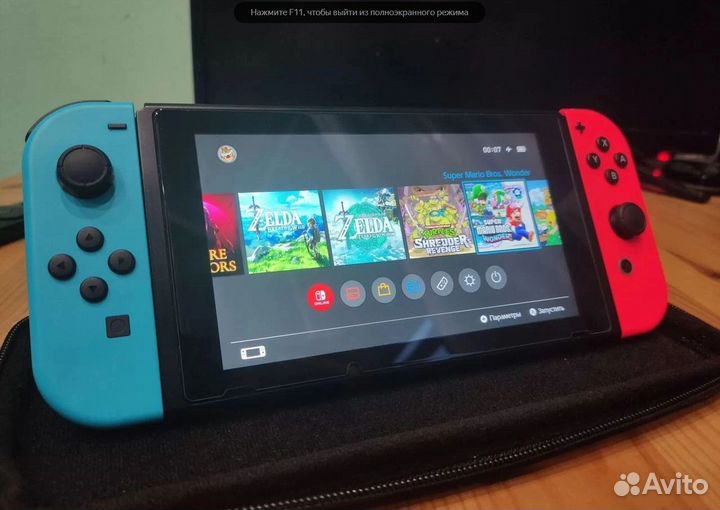 Nintendo Switch rev 2 прошитый