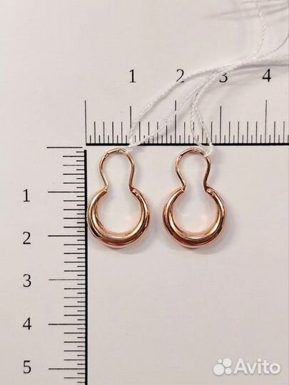 Золотые серьги