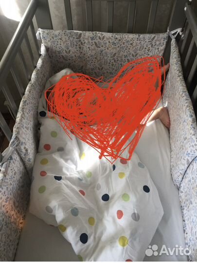 Бортики в детскую кроватку