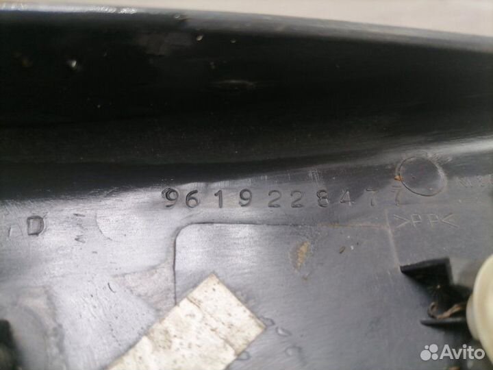 Накладка уголок зеркала передняя правая Citroen