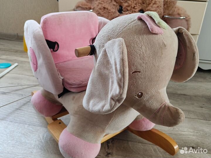 Детская качалка слоник