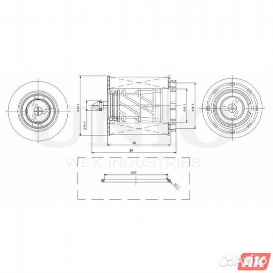 Фильтр масляный