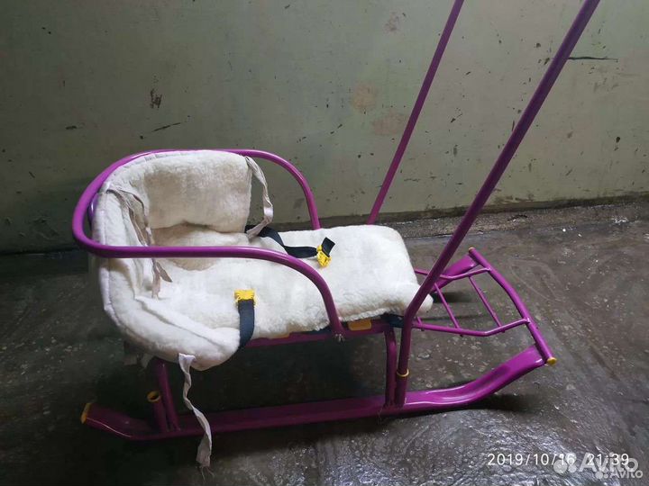 Коляска санки