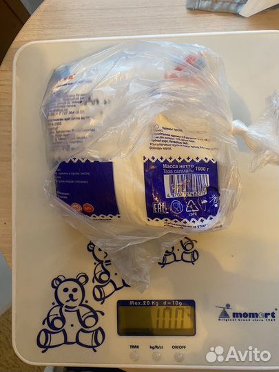 Детские электронные весы до 20 кг Momert 6425