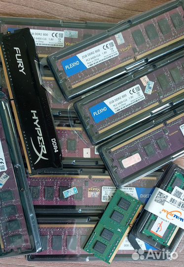Оперативная память озу DDR2 DDR3 DDR4