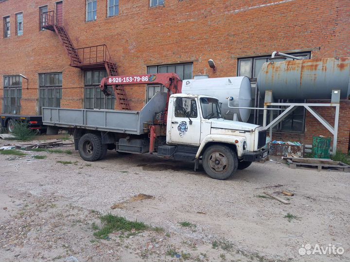ГАЗ 3309 с КМУ, 2006