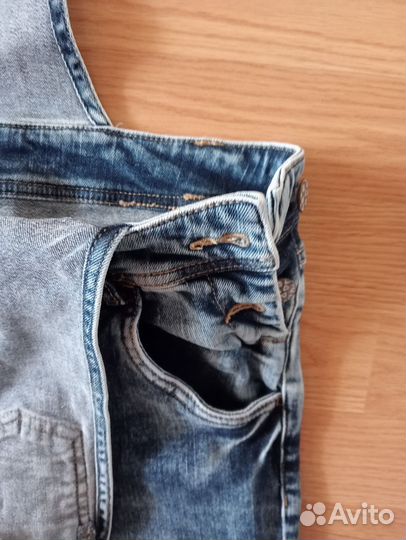 Комбинезон джинсовый, женский