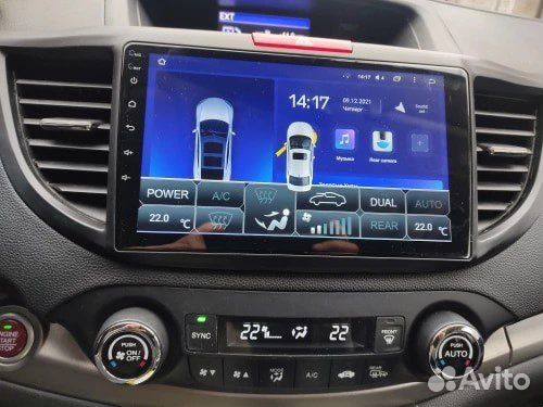 Магнитола Honda CRV 4 Android