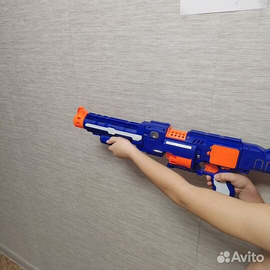 Бластер винтовка на батарейках