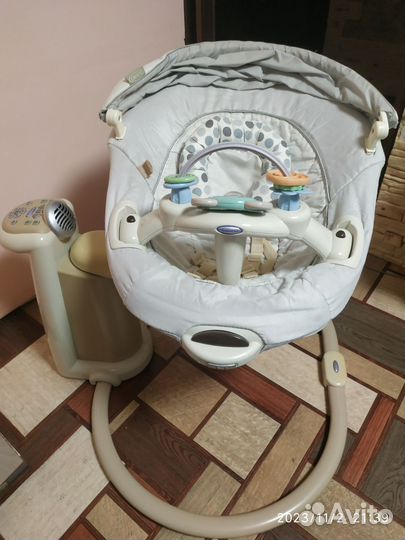 Детские электронные качели graco