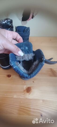 Сапоги зимние детские размеры 20и 21
