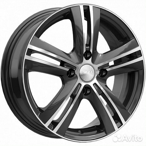 Диск 16*6 4*100 ет45 Багира скад 60,1 алмаз