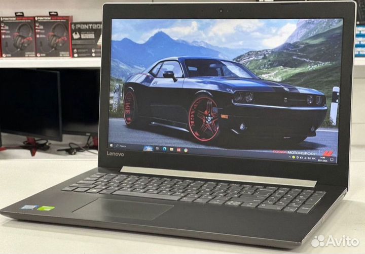 Шустрый ноутбук Lenovo I3-8130U SSD-120Gb