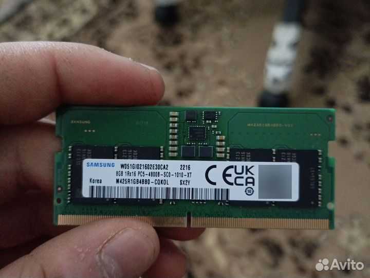 Оперативная память ddr5 16gb для ноутбука