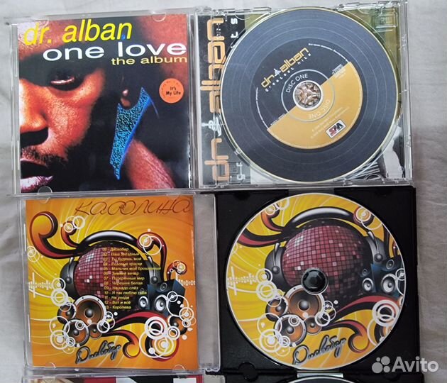 Компакт диски аудио CD с музыкой