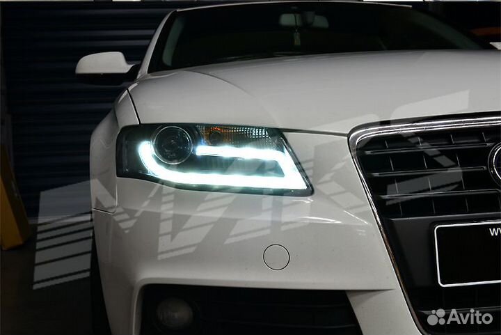 Фары Ауди А4 / Audi A4 B8 (под штатный ксенон)