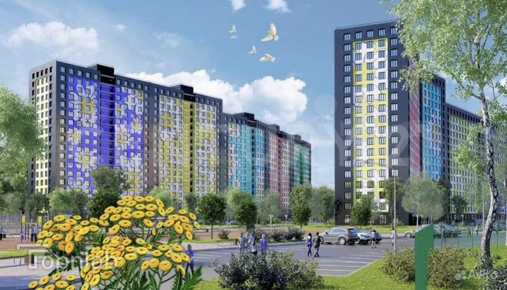Квартира-студия, 21,3 м², 12/18 эт.