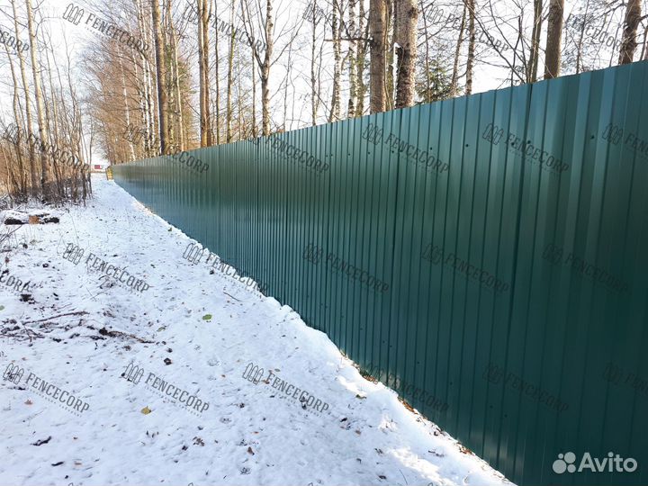 Забор на участок