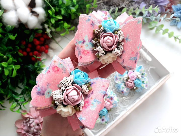 Весенние бантики к 8 марта