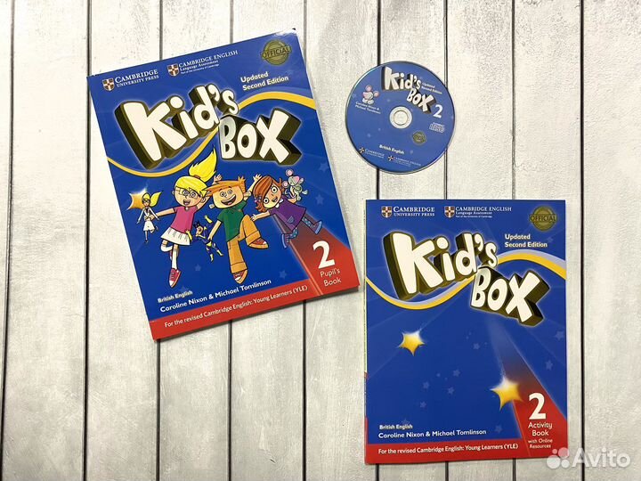 Kids box учебники