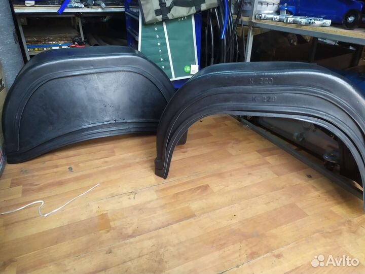 Крылья для легкового прицепа