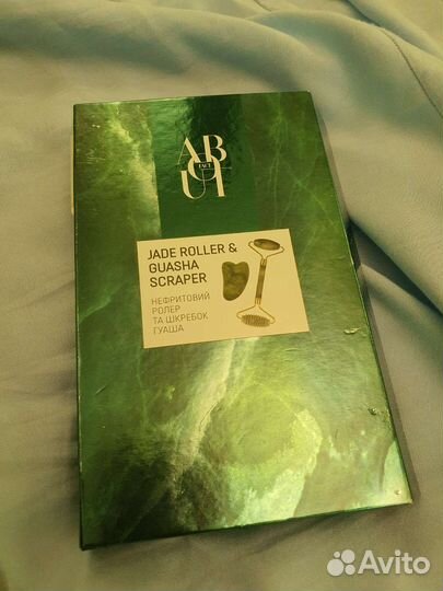 Нефритовый роллер, скребок гуаша