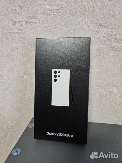 Коробка от Samsung s23 ultra бежевый 512гб