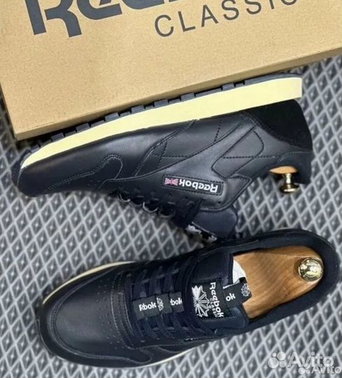 Кроссовки Reebok Classic Leather синии