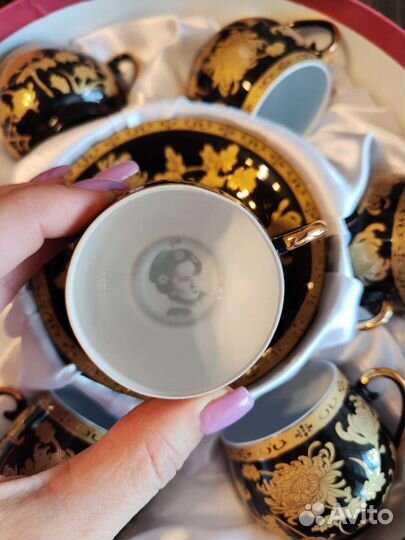 Сервиз кофейный Yamasen Япония, 6 персон