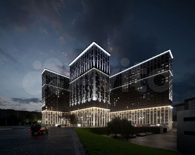 2-к. квартира, 60,1 м², 17/25 эт.