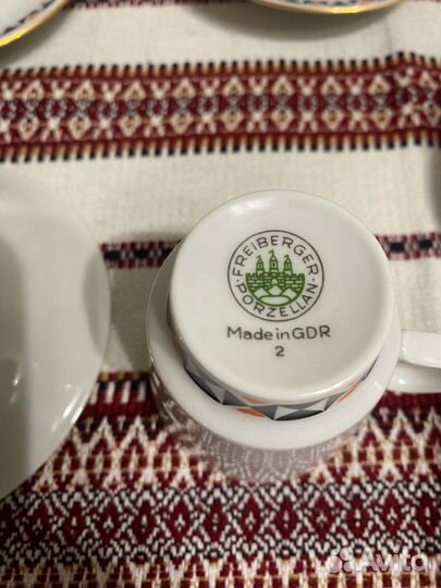 Кофейный сервиз freiberger porzellan