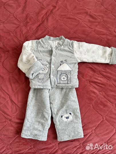 Косюм детский медвежонок утепленный 9 месяцев