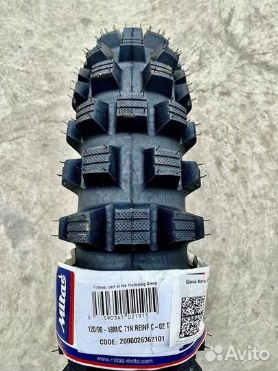 Кроссовая резина 120 90 18 Mitas C02