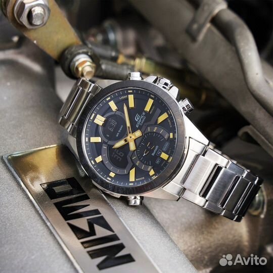 Оригинальные мужские edifice ECB-30DB-1A9