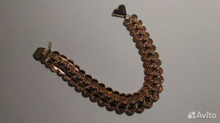 Золотой браслет 585 фараон