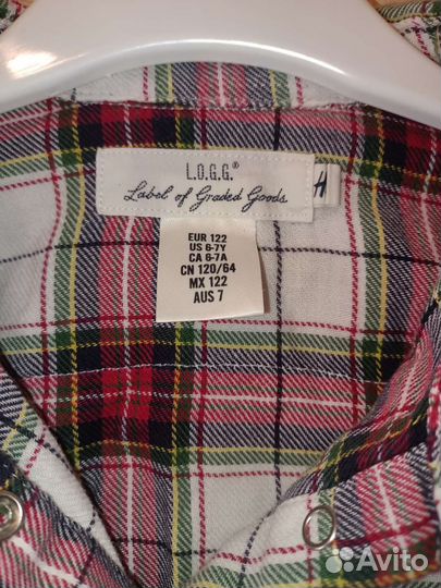 Рубашка для девочки 122