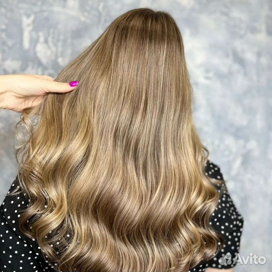 Сложное окрашивание волос+стрижка