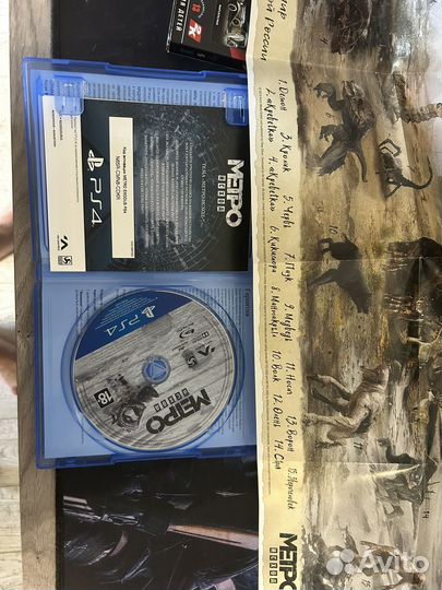 Игра ps4 metro