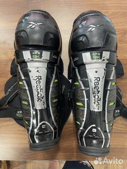Щитки хоккейные reebok 9k sr15