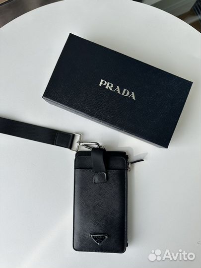 Кошелек кардхолдер чехол для телефона prada