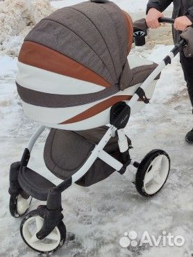 Коляска 3 в 1 adamex Barletta