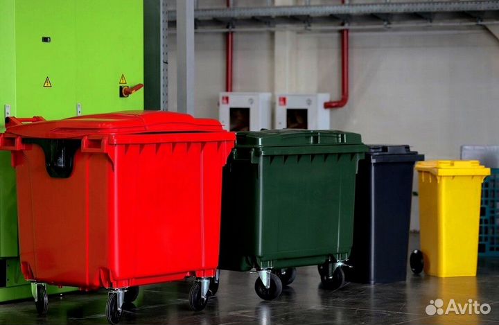 Пластиковый контейнер 1100л. Арт. 1125