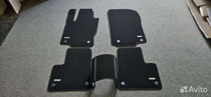 Автоковрики для Mercedes-Benz w166, чёрный репс