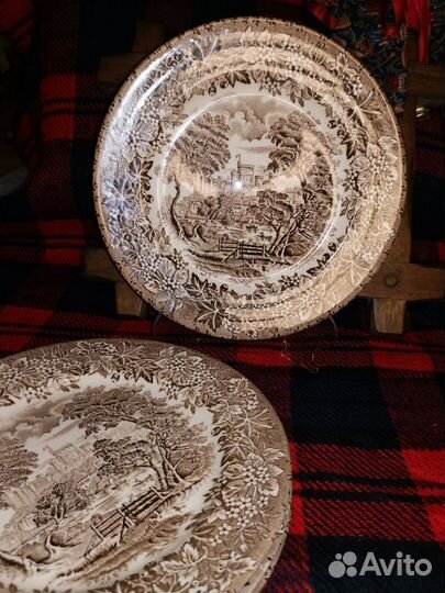 Тарелки Витражные Англия