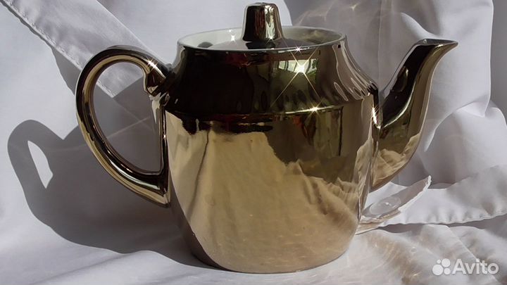 Чайник заварочный золотой