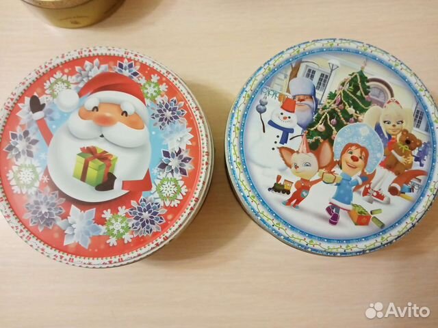 Жестяная банка, коробки