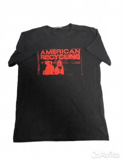 Футболка Raf simons american recycling