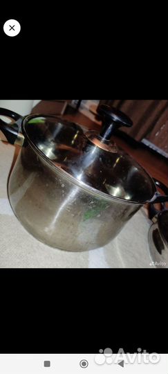 Кастрюля 5 л. из нержавейки